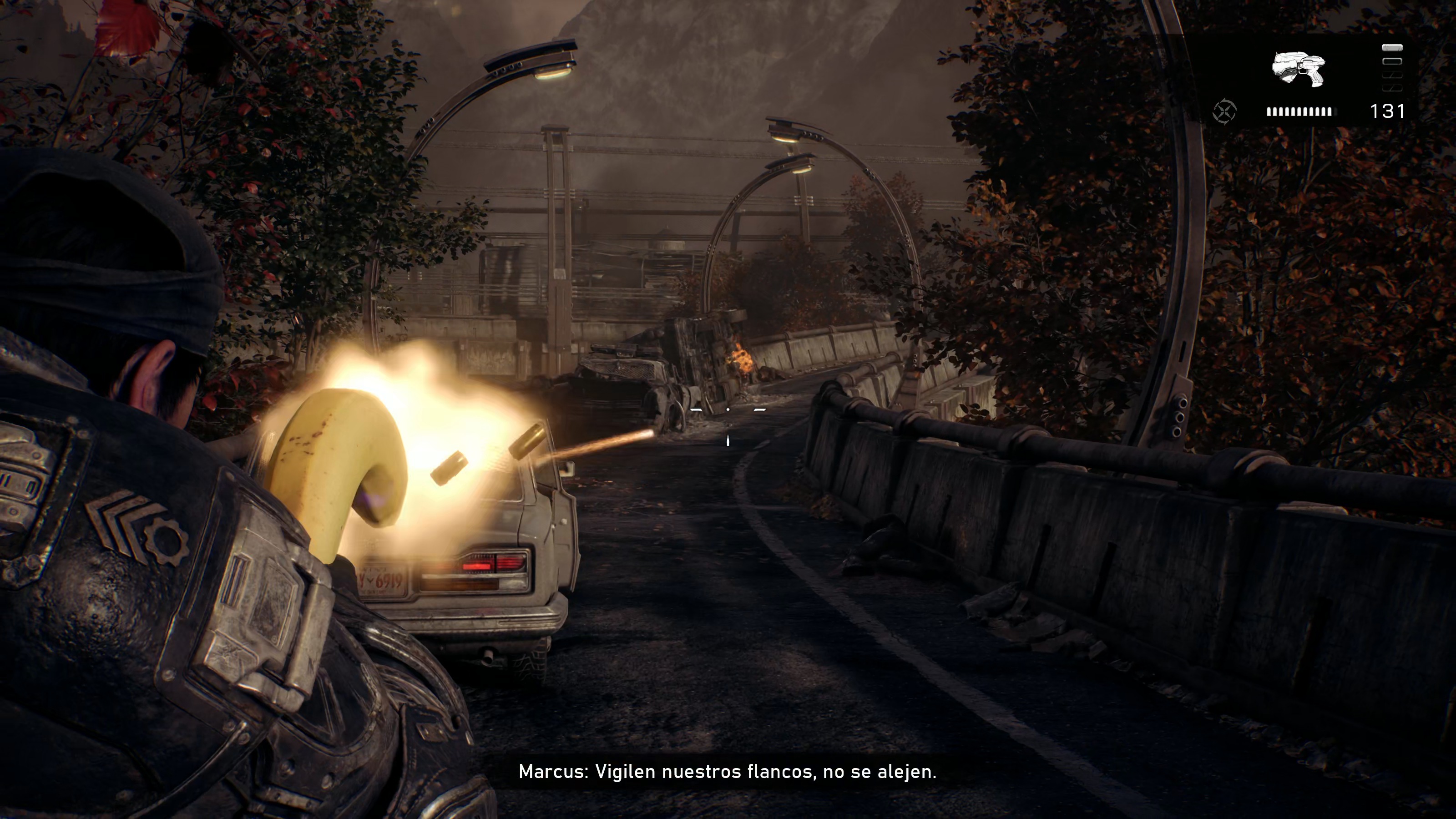 Bring a banana to a gunfight. The Banana Snub in campaign, retaining the pistol’s normal firing behavior. Captured on Steam build 25724756.